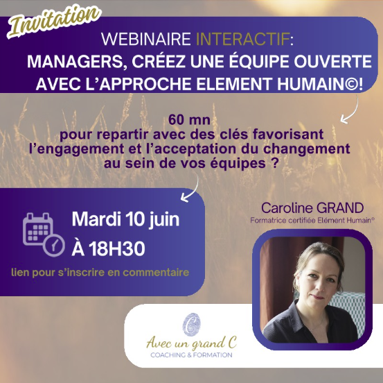 webinaire Elément Humain